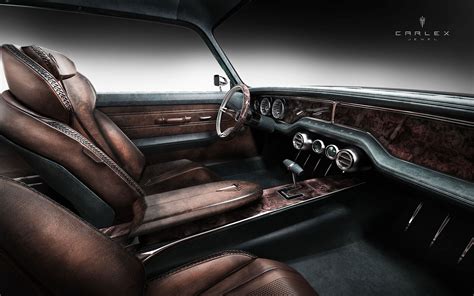 Jaguar XJ C Restomod By Carlex Design Interior Car Body Design