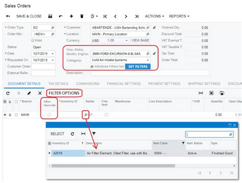 Auto Spare Parts Database
