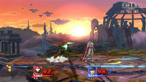 Smash Bros 4 Ether Samus Vs Draca Marth YouTube