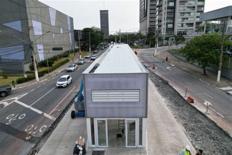 BRT ABC Obras da primeira fase estão sendo finalizadas