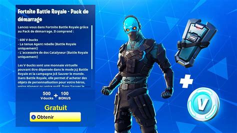 Recevez Ce Nouveau Starter Pack Pack De Skin Gratuitement Sur Votre