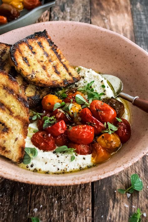 Whipped Feta With Roasted Tomatoes The Original Dish