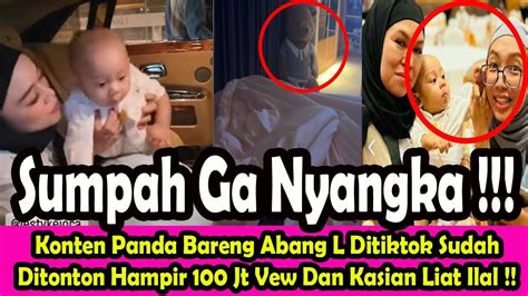 Konten Panda Bareng Abang L Ditiktok SudahDitonton Hampir 100 Jt Vew