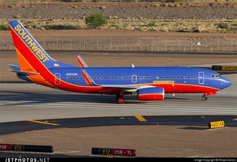 N905wn Boeing 737 7h4 Southwest Airlines Felipe Garcia Jetphotos