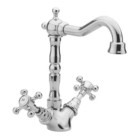 Belfry Bathroom Alexandrina Mono Basin Mixer With Clicker Waste Bronze