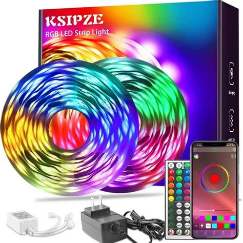 Ksipze Bande lneuse LED RVB 20 m à changement de couleur avec