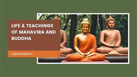 Life & Teachings of Mahavira and Buddha