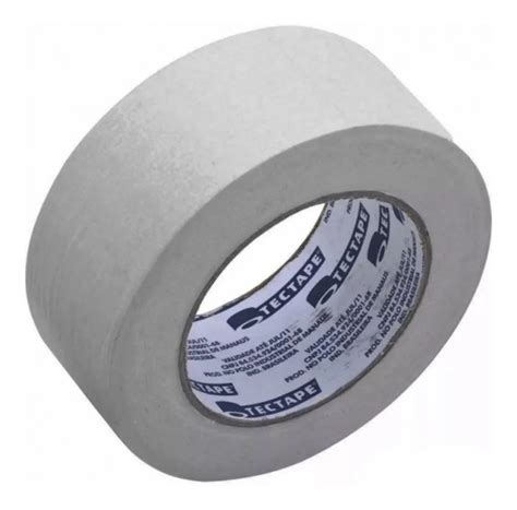 Fita De Pvc Silver Tape Multiuso Tectape 48mm X 50m Branca