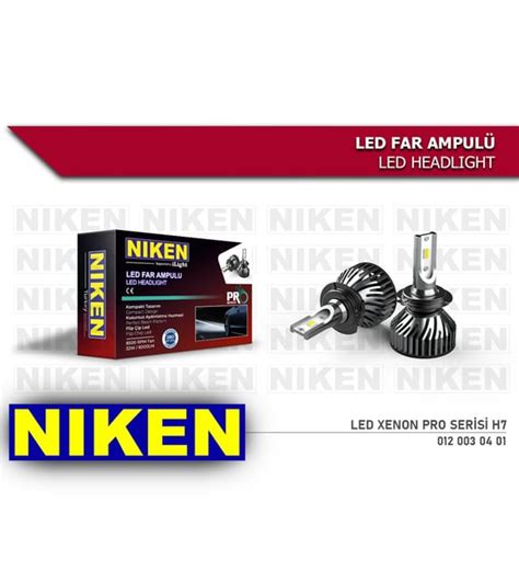 Niken Far Ampul Led Xenon Pro Serisi H