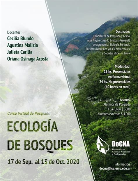 Curso Virtual De Ecología De Bosques Ier