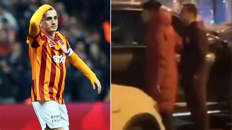 Sinirler Gerildi Galatasaray N Y Ld Z Kerem Akt Rko Lu Trafikte