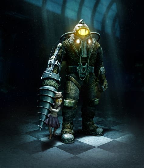 Wallpaper 3600x4200 Px Action BioShock Cyborg Fantasy Fi