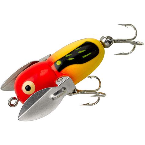 Heddon Tiny Crazy Crawler 14 Oz Fishing Lure Yellow Hornet