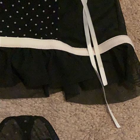 O Sexy Intimates Sleepwear Nwot Polka Dot Lingerie Set Poshmark