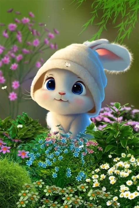 صور خلفيات كيوت، صور كيوت حلوة، اجمل صور كيوت رائعة Bunny Wallpaper