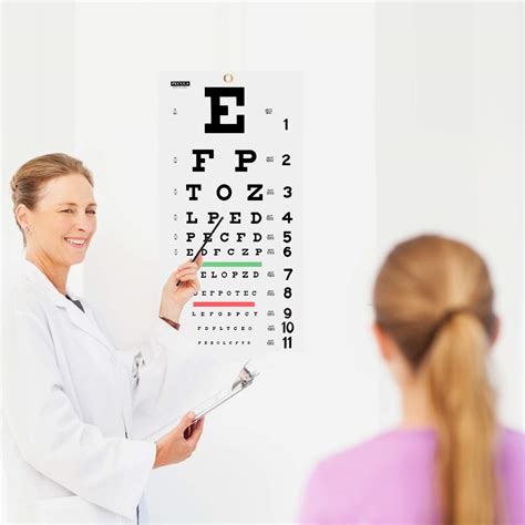 Buy Eye Chart Snellen Eye Chart Wall Chart Eye Charts With Hand