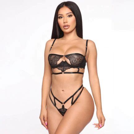 Steel Bone Bodycon Intimate Lingerie Set Power Day Sale