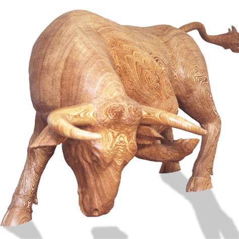 Bull Sculpture By Wildlife Artist Bill Prickett