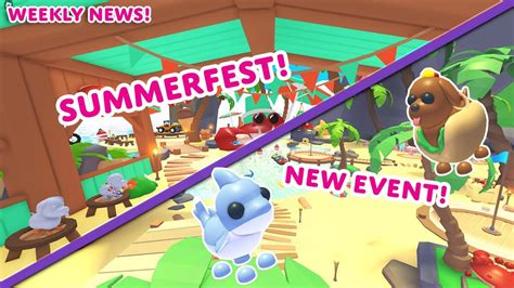 NEW SUMMERFEST EVENT SUMMER PETS AND ITEMS BEACH AREA TO