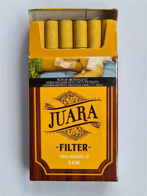 Juara Filter Teh Manis 12 SKM Full Flavor Dengan Perpaduan Rasa Filter