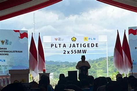 Mengenal Potensi PLTA Jatigede Di Sumedang Yang Baru Diresmikan