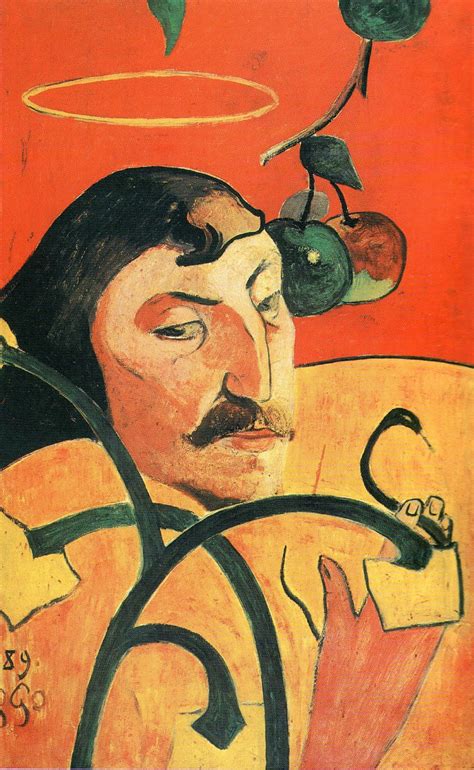 Luis Trimano Arte Gr Fica Gauguin Auto Retrato Aur Ola Leo