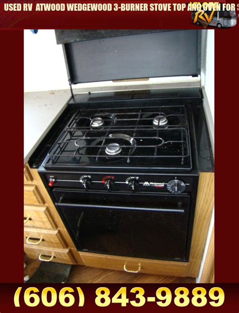 Salvage RV Parts USED RV ATWOOD WEDGEWOOD 3 BURNER STOVE TOP AND OVEN