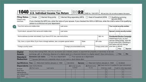 How To Fill Out A Form 1040 Buy Side From Wsj