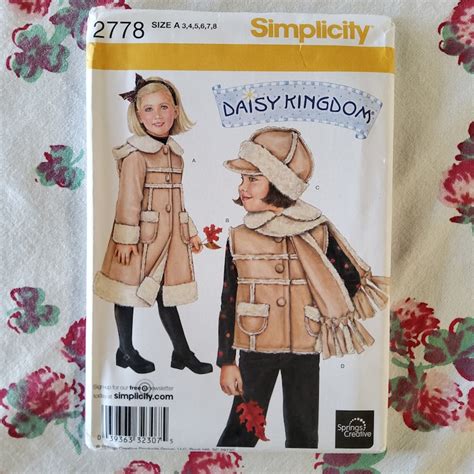 Simplicity Complete Uncut Factory Folds Sewing Pattern Etsy