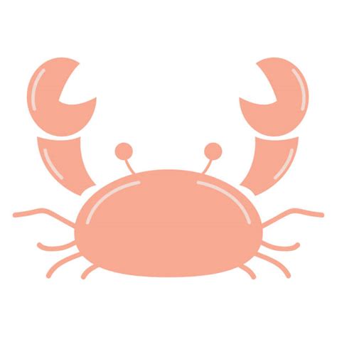 180 Cancer Crab Silhouette Stock Illustrations Royalty Free Vector