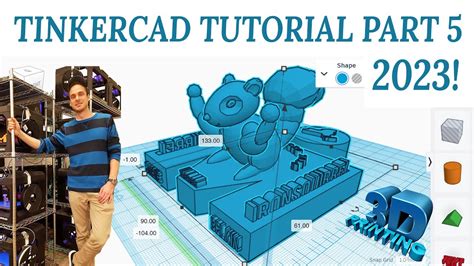 Tinkercad Tutorial Part 5 Linear Circular Patterns Slicing Shapes