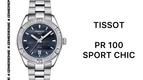 Обзор 4 Измерение Tissot PR 100 Sport Chic T101 910 11 121 00 YouTube