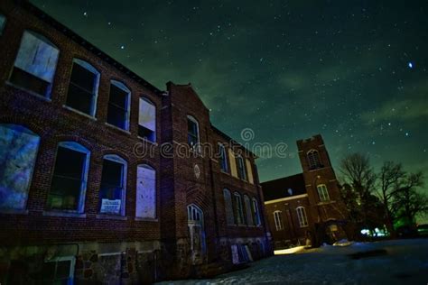 Jericho Wisconsin Holy Trinity Church And School Stock Photo Image Of