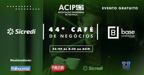 44 º Café de Negócios em Palhoça Sympla