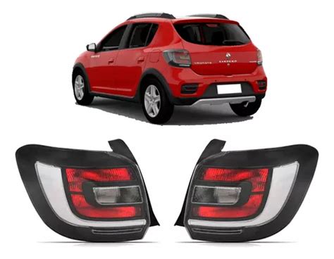 Par Lanterna Traseira Sandero Stepway