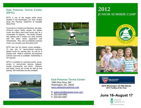 East Potomac Tennis Junior Programs - East Potomac Tennis Center