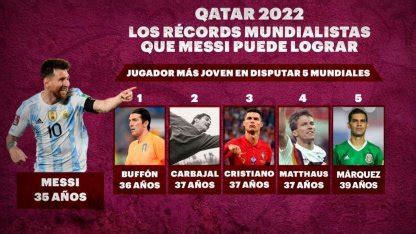 Los R Cords Que Messi Puede Romper En El Mundial De Qatar Tyc Sports