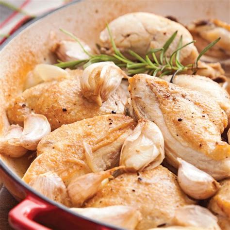 Poulet Brais Aux Gousses D Ail Les Recettes De Caty