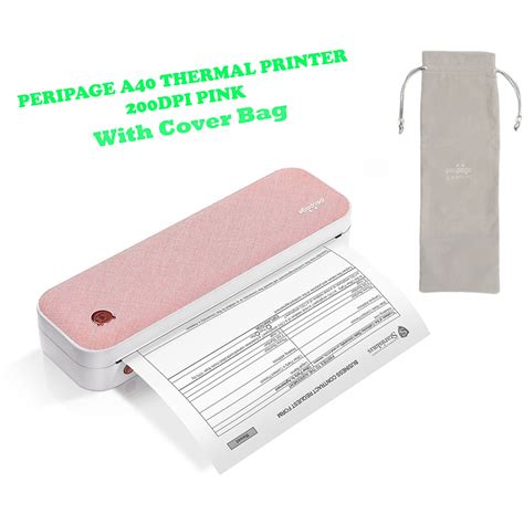 Peripage Portable A4 Printer Mini Inkless Thermal Paper Wireless