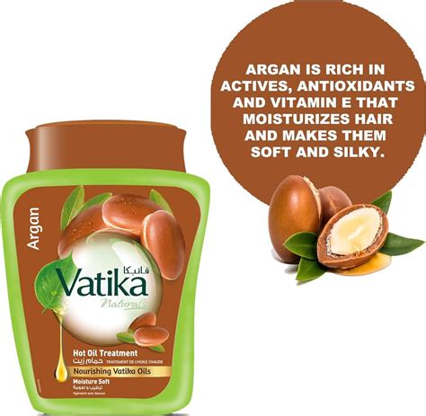 Vatika Naturals Argan Hammam Zaith Hot Oil Treatment 1kg Hair Mask