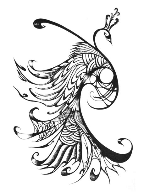 Easy Drawing Of Peacock At Getdrawings Free Download