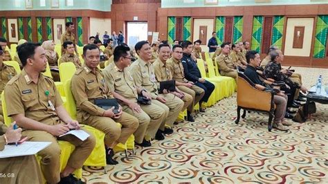 Sekretaris Dprd Kabupaten Batola Hadiri Rakor Isu Strategis Pemilu