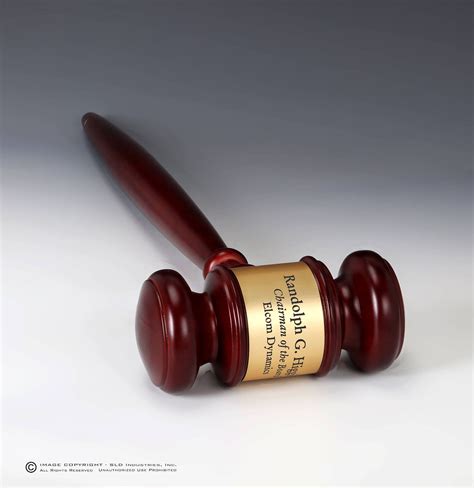 Giant Gavel Two Feet Long Rosewood Custom Engraved Gavel Etsy