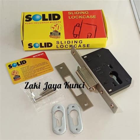 Jual Promo Awal Tahun Kunci Pintu Geser Lockcase Sleding Solid Lc