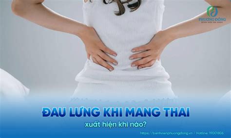 Đau lưng khi mang thai là gì Nguyên nhân gây cơn đau lưng ở bà bầu