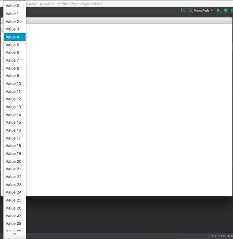 Java Limiting The Number Of Visible Rows In A Menu Javafx Stack Overflow