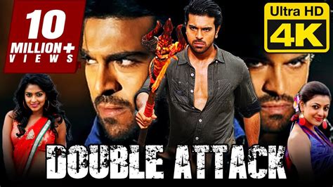 Ram Charan Hindi Dubbed Full Movie | Double Attack - डबल अटैक (4K Ultra ...