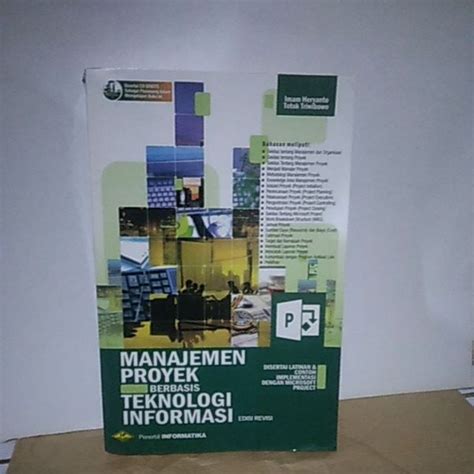 Jual Manajemen Proyek Berbasis Teknologi Informasi Edisi Revisi