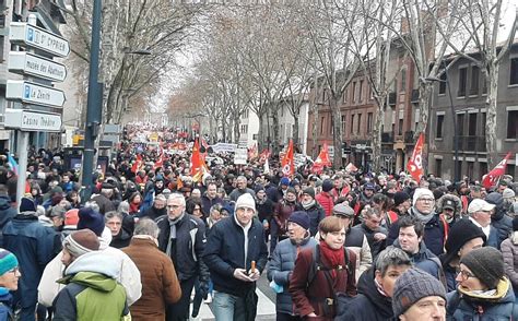 Toulouse Grève Du 7 Février Mobilisation En Baisse Selon La