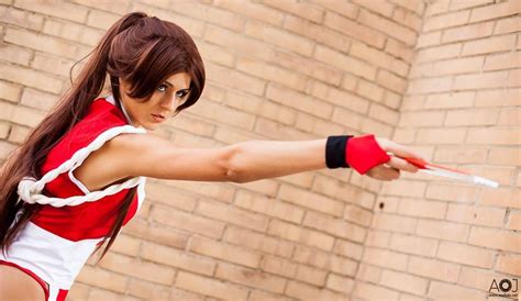 Mai Shiranui Kof Mai Cosplay Maid Cosplay Cosplay